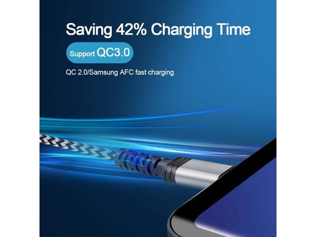 USB Type C Cable, 3Pack 6ft USB C Cable Fast Charging Cord Phone Charger Cable for Galaxy A16 A56 A36 A26 S25 Ultra A55 A35 A15 S24 S23 Ultra A54...