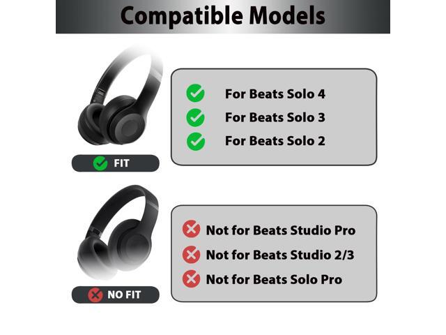 Silicone Ear Pads Cover for On-Ear Headphones, Washable Sweat Earpad Covers Silicone Case for Wireless Headphones Accessories Protective Pads Cover...