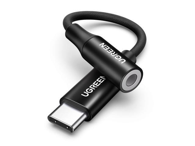 USB C to 3.5mm Audio Adapter Type C to Headphone Aux Jack Dongle 24bit/96kHz HiFi DAC Cable Cord Compatible with iPhone 17 16 Pro Max/16 Plus,...