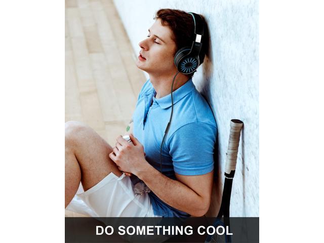 i45 Headphones Wired, On-Ear Kids Headphones with 1.5M No-Tangle Cord, Foldable Portable Stereo 3.5mm Headset for School Kids Teens, Smartphones...