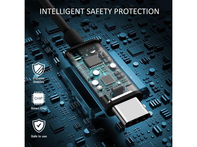 45W USB C Charger Compatible with Chromebook Fast Charging Type C AC Adapter Power Cord Supply