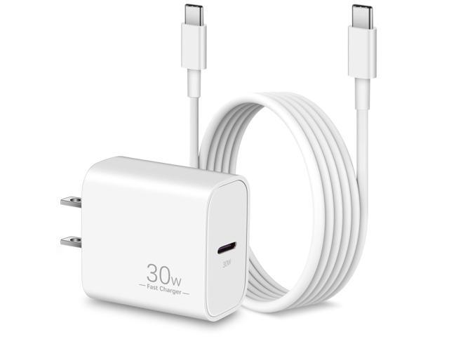 30W USB C Fast Charger for 13/12 inch Laptop, 2022 2020 2019 2018 Laptop, 17/Air/16/15 Pro Max, iPad Pro 12.9/11 inch, Air, PD Wall Charging Block...