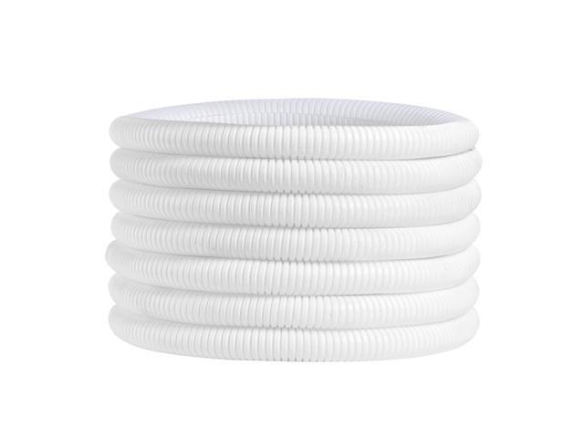 30ft Cord Protector Electric Wires Covers Wire Loom Tubing Protect Wires from Rabbits, Cats and Other Pets White