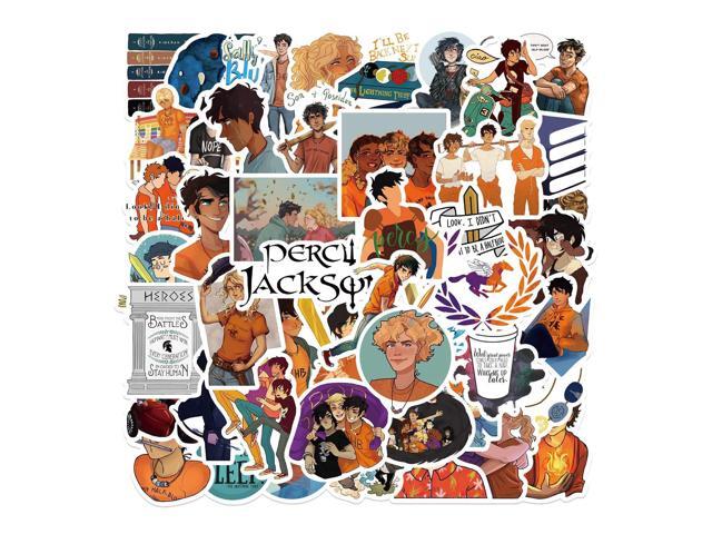 50 Stickers Pack, Movie Theme Anime Cartoon Waterproof Vinyl Stickers for Water Bottle, Car Bumper, Luggage & More, Cute Graffiti Decals for Teens,...