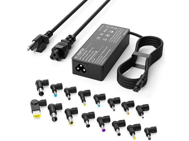 Universal Laptop Charger 90W Compatible with Notebook Ultrabook AC Adapter Power Supply Cord with 16 Tips