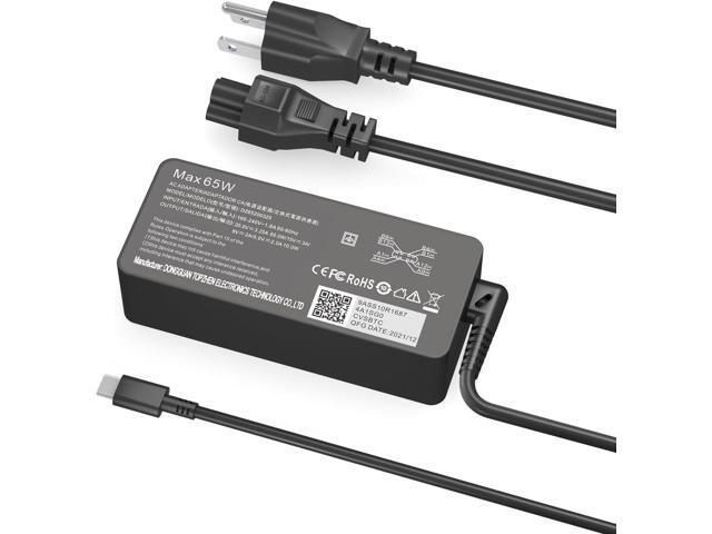 65W USB C Charger Compatible with Laptop Computer 65W 45W USB C Fast Power Adapter