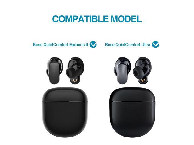 Protective Cases for Earbuds II 2022 / Ultra/Ultra Earbuds 2nd Gen, Shockproof Case Cover for QC ii 2 & Ultra Case Accessories with Carabiner, Navy