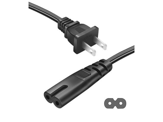 Power Cord for Xbox One S/X & Series X/S, PS4, PS5, PS4 Slim, PS3 Slim, PS3 Super Slim, Supply Cable Replacement 10 Feet