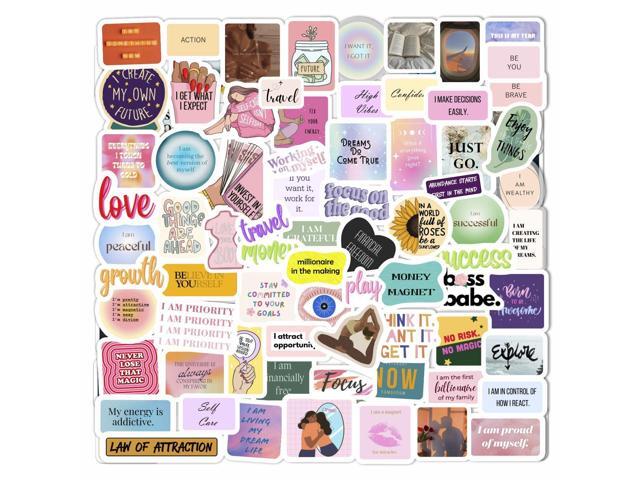200Pcs Vision Board Stickers, Vision Board Supplies Kit, Magazines - Motivational & Inspirational Stickers, Gifts for Women & Men