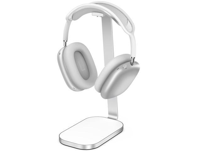 Headphone Stand for AirPods Max, Headset Holder with Aluminum Supporting Rod, Heavy Base Desk Stand Headphones Support Accessory for All Headphones...