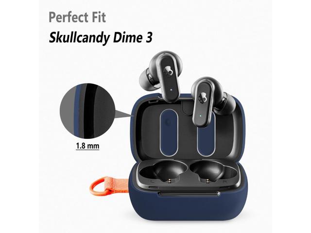 Silicone Case for Dime 3, Protective Cover with Carabiner (Navy Blue)