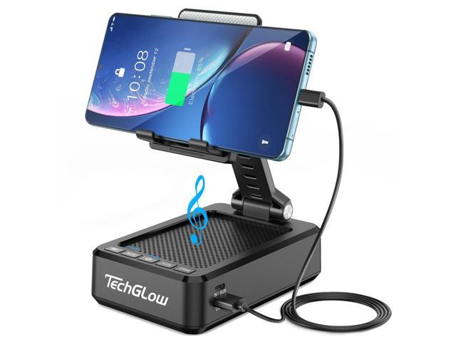 Foldable Cellphone Stand with Bluetooth Speaker and Charging Function Birthday Gifts for Men Women Mother Father Boy Girl Teens Cool Tech Gadgets