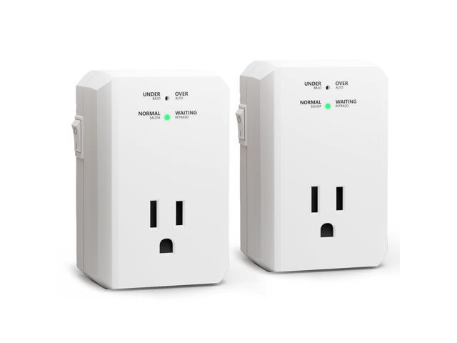 Single Outlet Surge Protector, Small Surge Protector Wall Tap with Ground Protected Light Indicators for Refrigerators, PC, TV, Xbox Series X, PS5...