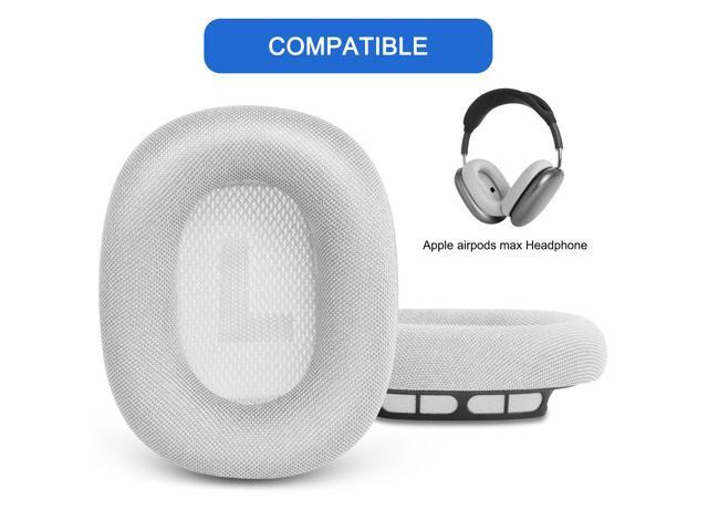 Cushions for Headphones - Ear Cups Replacement Cover - Upgraded Memory Foam - Like Original (Silvery)
