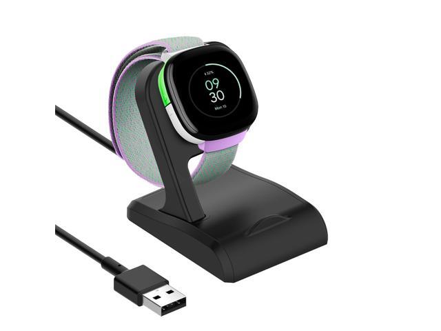 Charger Compatible with Ace LTE, Anti-Slip Charging Stand Dock with 3Ft USB Cable Cord (Black-1)