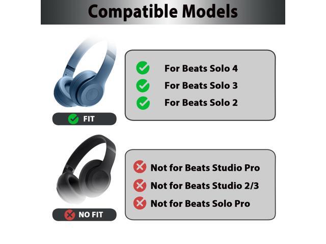 Silicone Ear Pads Cover, Washable Sweat Earpad Covers Silicone Case for On-Ear Headphones Accessories Protective Pads Cover (Blue)