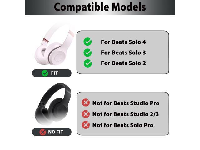 Silicone Ear Pads Cover for On-Ear Headphones, Washable Sweat Earpad Covers Silicone Case for Wireless Headphones Accessories Protective Pads Cover...