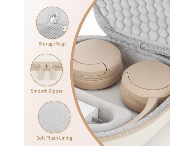 Hard Case for WH-CH510 / Tune 510BT Headphone, Travel Protective Cover Storage Bag(White)