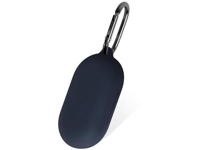 Silicone Case for Soundcore V20i, Protective Cover with Carabiner (Navy Blue)