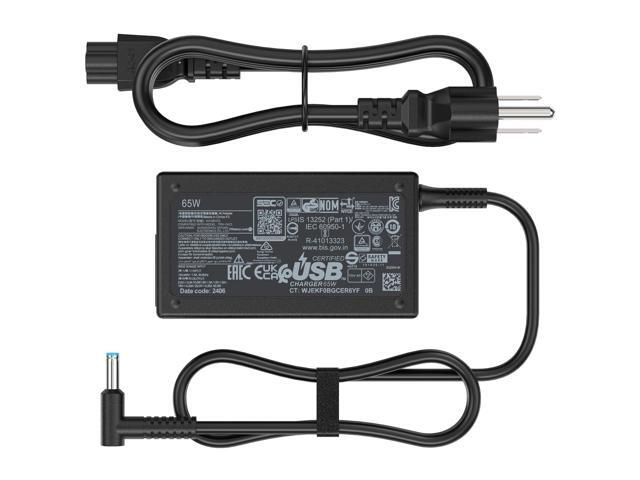 Compatible with 65W 45W Laptop Charger Fit for Pavilion x360 14 15 17 Envy 13 15 X360 Elitebook 840 G5 Zbook 14u G4 G5 15u 15 G3 ProBook Spectre...