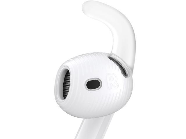 3 Pairs for Ear Hooks Covers [Added Storage Pouch] Anti-Slip Accessories Compatible with 4th Generation (Translucent)