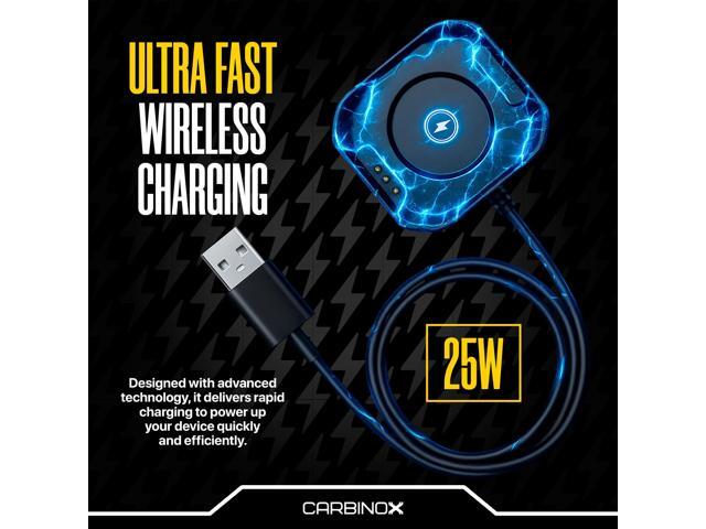 USB Charger Compatible for Smartwatch - Fast Charging Speed, Sleek Design, Reliable Functionality