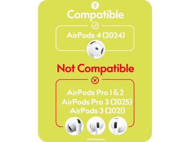 3 Pairs Ear Tips for Noise Cancelling Earbuds Cover [Added Storage Pouch] Anti-Slip Accessories Compatible with 4th Generation (Translucent)