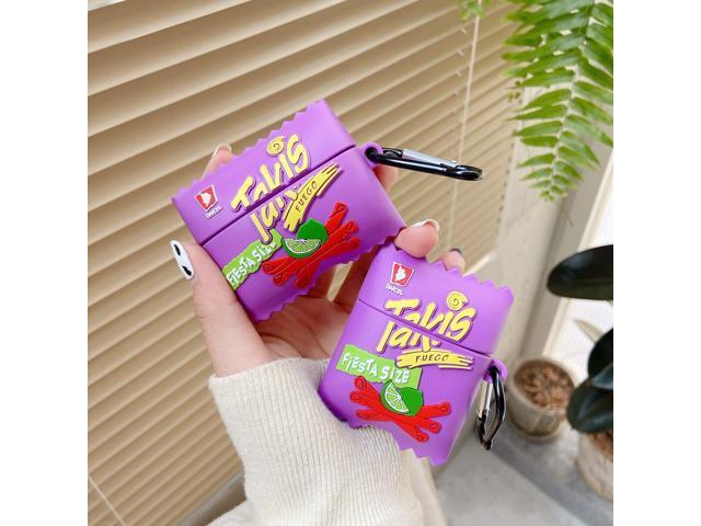 Compatible with Airpods 4 Case Protective Funny Cute Cartoon Slim Candy Cover with Keychain