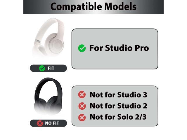 Sweat Ear Covers for Headphones, Silicone Case Accessories, Washable & Sweat Proof Ear Pads - Beige