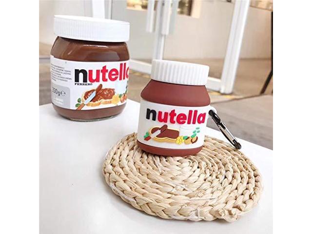 Compatible with Airpods 4 Case Protective Funny Cute Cartoon Slim Candy Cover with Keychain (Chocolate Sauce)