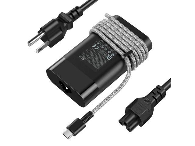 New Slim Compatible with 65W USB-C Laptop Travel Fast Charging Power Cord
