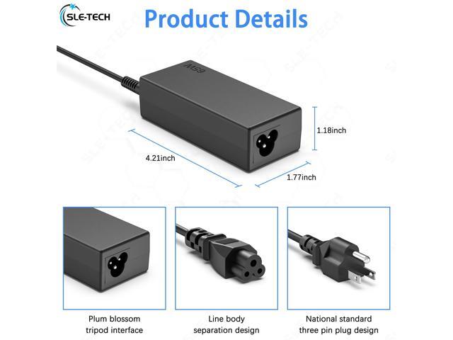 65W USB C Laptop Charger Compatible with ThinkPad X1 Carbon Gen 6 7 8 9, T14 T15 E14 E15 L13, Yoga 7i 9i C740 C930 C940, Chromebook 100e 300e 500e...