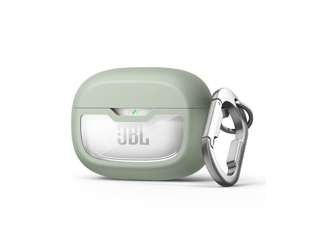 Case Cover for Vibe Beam/Vibe Beam 2/Vibe 200TWS Earbuds, Shockproof Magnetic Protective Headphone Cover, Rugged Bumper Case with Carabiner &...