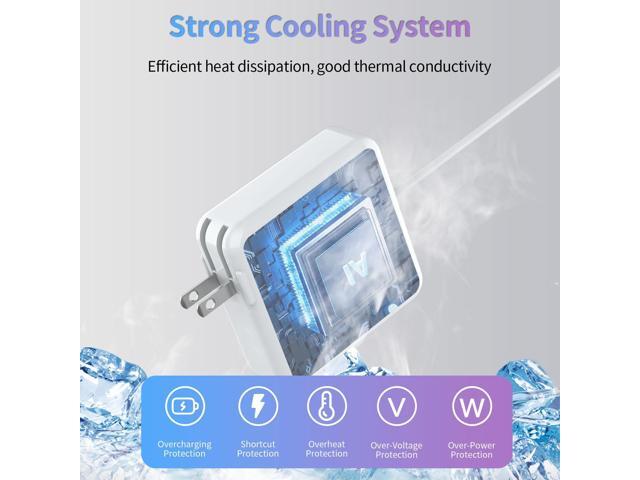 Charger - 60W 45W T-Tip Magnetic Charger Power Adapter for 11-13 inches (2012-2015) Part Numbers A1425 A1502 A1465 A1466 A1436 A1435