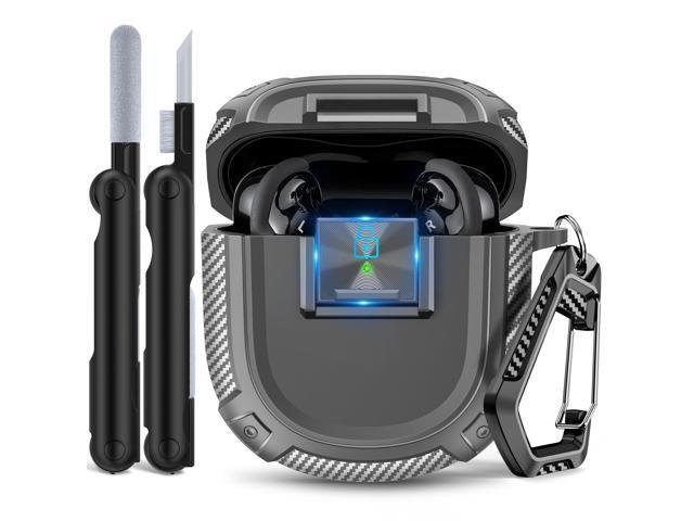 Lock Case for Quietcomfort Ultra (2023) / QC II (2022) Case Cover with Lock Clip & Cleaner Kit Pen, Impact Resistant Hard Shell Headphone Case with...