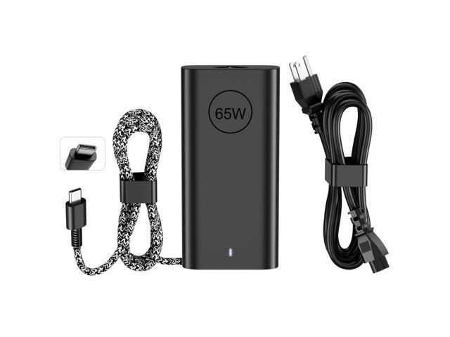 65W Laptop Charger USB C - Compatible with Latitude 5420 5520 7420 7430 5430 5530 5540 5440 5450 5550 and Inspiron 14 16 XPS 13, Computer Type C AC...