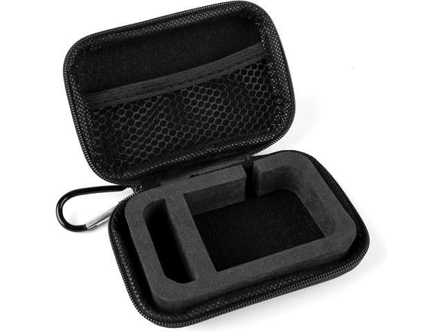 IEM Case for in Ear Monitor, Earbuds Case with Carabiner, EVA Travel Storage Bag for IEMs, Cable, Ear tips