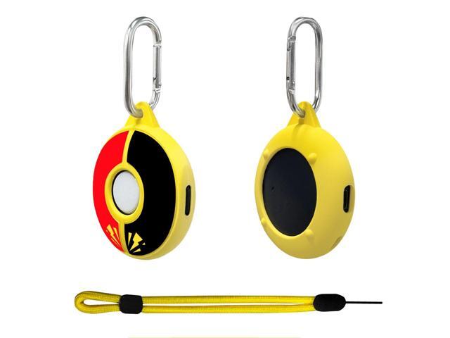 Protective Case for GO Plus + (2023) with Keychain & Wrist Strap, Soft Skin Cover Shell - Yellow