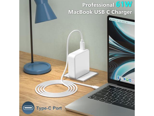Charger 61W USB C Charger Power Adapter Compatible with 13 Inch/12 Inch, 2021, 2020, 2019, 2018, 2017, 2016 for 13/12 Inch, Type C Power Supply