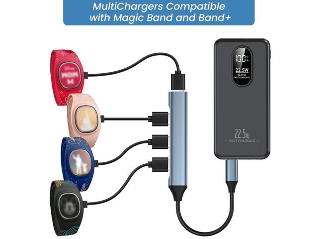 Multicharger for 4-in-1 Charging Hub with Power Adapter