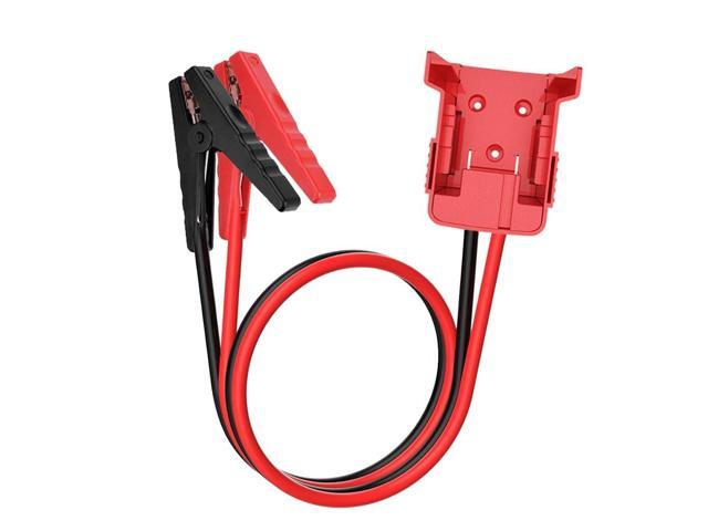 Cables Compatible with M18 Battery, 2FT 8AWG Portable Battery Jumper Starter Automotive Booster Cables Power for Car Jump Starting Using Tool