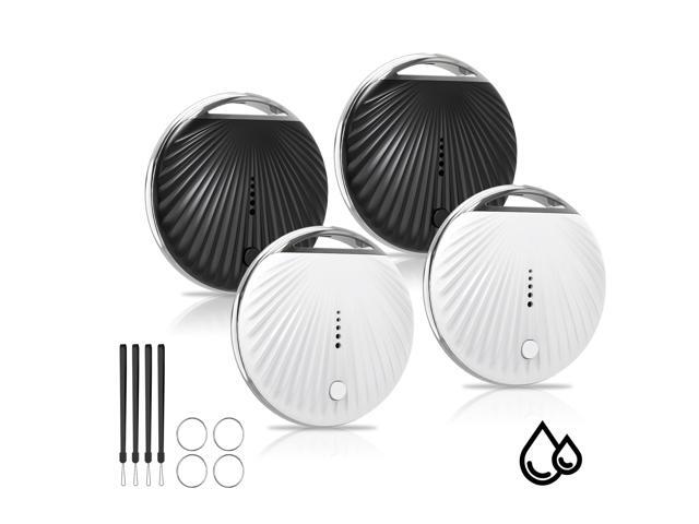 Tracker Tags-4 Pack, Smart Tag, Pet Bluetooth Tracker for Find My, IP68 Waterproof, Replaceable Battery, Key Finder and Item Locator for Keys,...