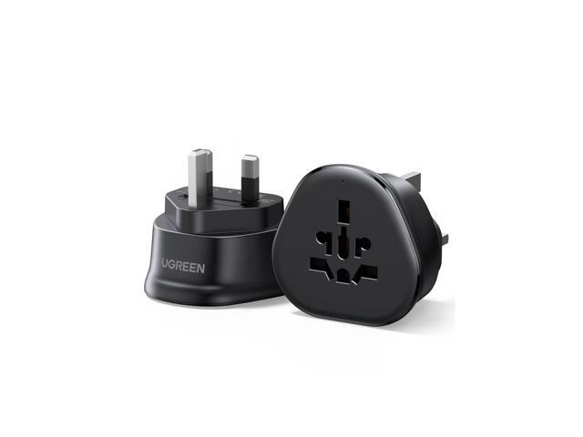 Travel Adapter, US/CA/MX/EU/AU/JP/CN/NZ/PH to UK (Type G), International to UK Pin Converter, Power Outlet Charger, 200+ Countries Compatibility, 1...