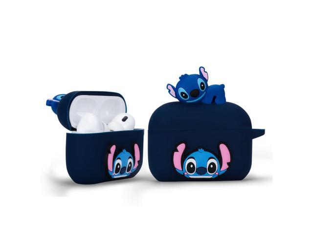 3D Stitch Cartoon Silicone Case for Airpods Pro, Set Protective Cover, for Girls Boys. The Best Gift