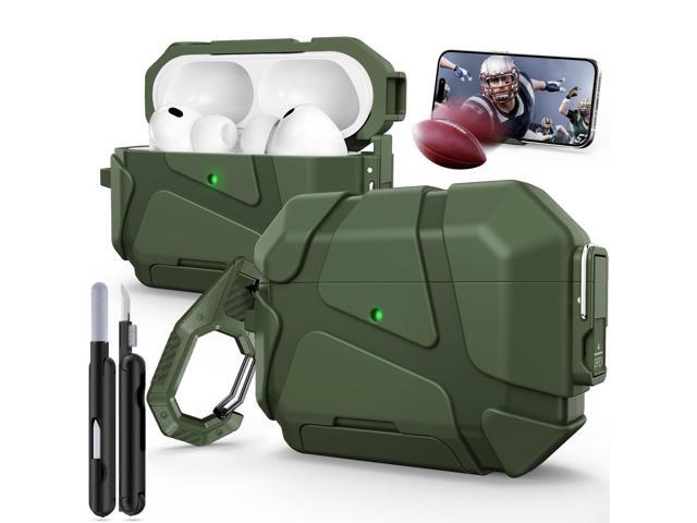 Case (2025 New), Secure Lock & Phone Stand Design Compatible with 3 Generation Cover with Cleaner Kit-Green