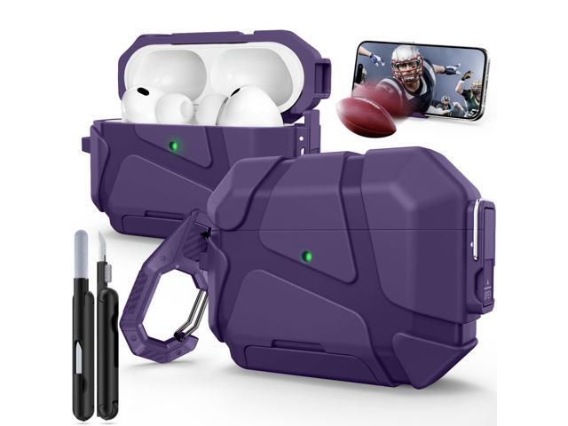 Case (2025 New), Secure Lock & Phone Stand Design Compatible with 3 Generation Cover with Cleaner Kit - Purple