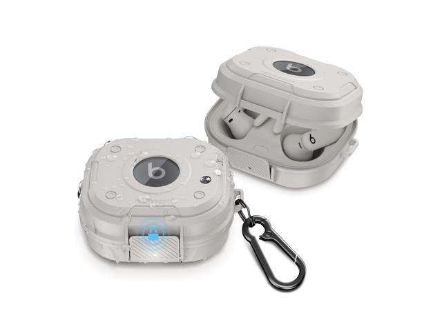 Case Cover, Heavy Duty Hard Shell Lock Case with Full Coverage and Secure Locking Latch for Earbuds - Quick Sand (Not for The Previous Version)