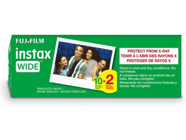 Instax Wide Film Twin Pack (White)