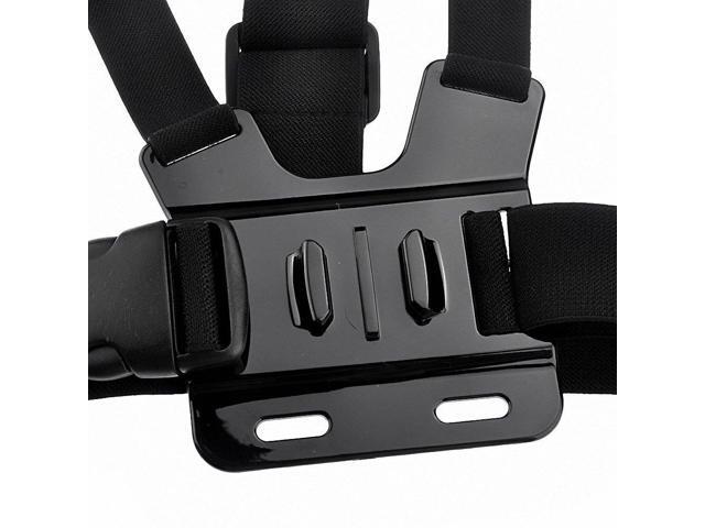 Chest Harness Mount Adjustable Chest Strap Belt with J Hook Compatible with Action Cameras