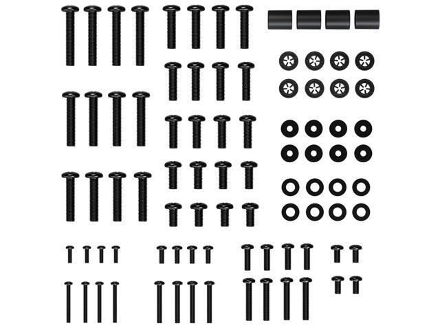 Universal TV Mount Hardware Pack - Replacement Hardware Mounting Kit for TVs up to 80' - Includes M4, M5, M6 & M8 Screws